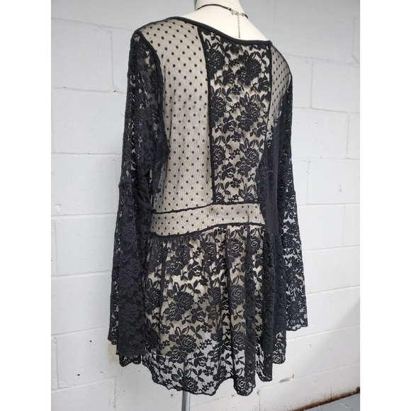 Gothic thrilling long sleeves bell top - Picture 6 of 11